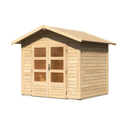 Zeige Details für Karibu 28 mm Gartenhaus Talkau 3 Bild von Karibu 28 mm Gartenhaus Talkau 3
