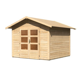 Zeige Details für Karibu 28 mm Gartenhaus Talkau 6 Bild von Karibu 28 mm Gartenhaus Talkau 6