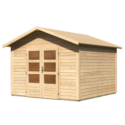 Zeige Details für Karibu 28 mm Gartenhaus Talkau 8 Bild von Karibu 28 mm Gartenhaus Talkau 8