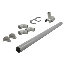 Zeige Details für Karibu PVC Dachrinnen für Flachdach Bild von Karibu PVC Dachrinnen für Flachdach