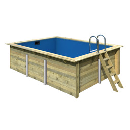 Zeige Details für Karibu Rechteck Pool Modell 2 Bild von Karibu Rechteck Pool Modell 2