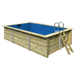 Zeige Details für Karibu Rechteck Pool Modell 3 Bild von Karibu Rechteck Pool Modell 3