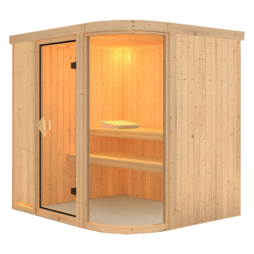 Bild von Karibu 68 mm System Sauna Parima 2