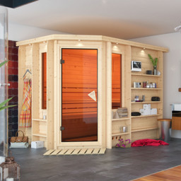 Bild für Kategorie Karibu Premium Sauna Riona