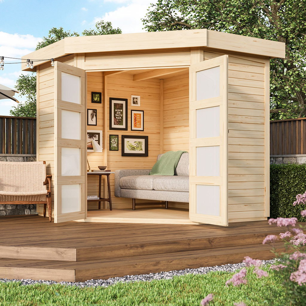 Karibu Gartenhauser Versandhandel By Gamoni De Karibu Gartenhaus Goldendorf 3 Naturbelassen