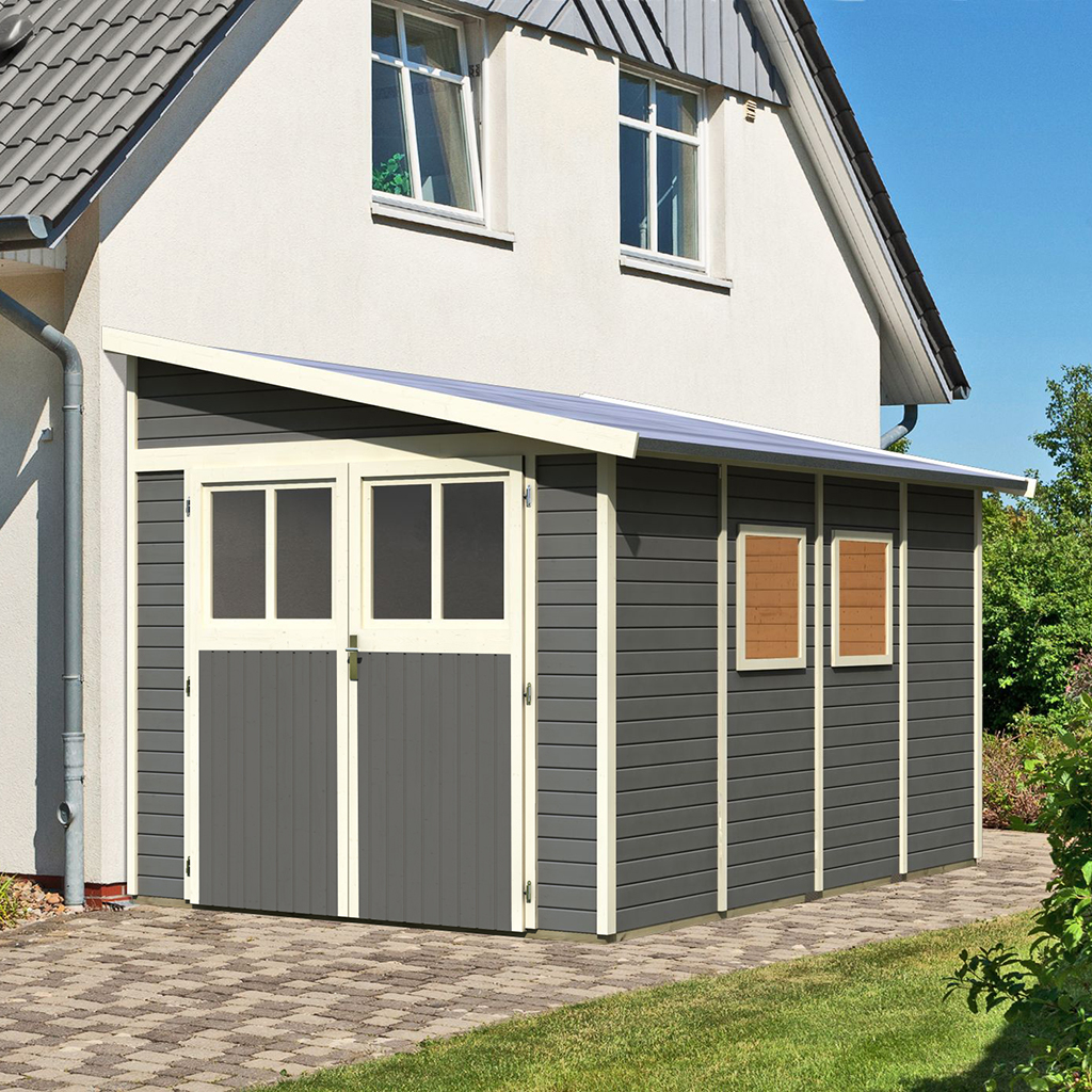 Karibu Gartenhauser Versandhandel By Gamoni De Karibu Gartenhaus Bomlitz 4 Terragrau