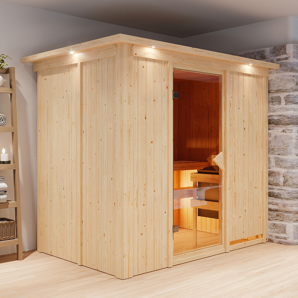 Bild von 230 Volt Karibu System Sauna Fanja