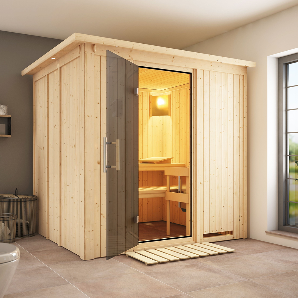 Bild von 230 Volt Karibu System Sauna Daria