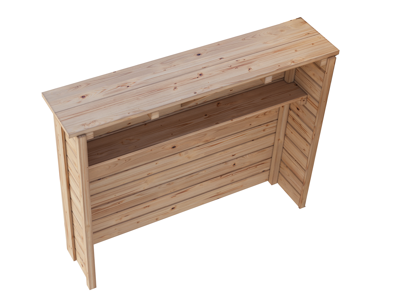 Bild von Karibu Cubeco Pavillon WM 28mm Holzbar