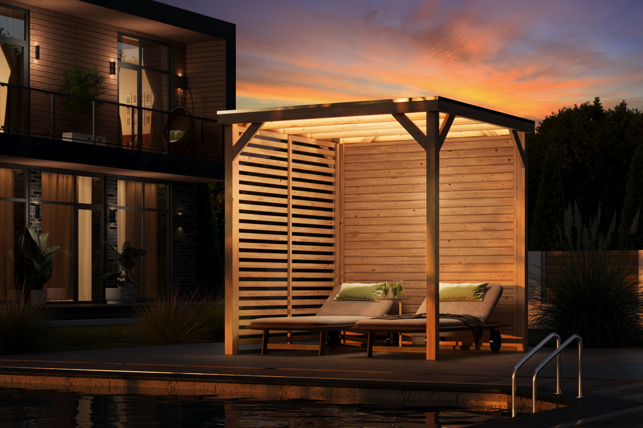 Bild von Karibu Cubeco WM Pavillon Außenküche M